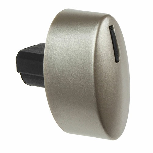 Silver oval knob - silver,