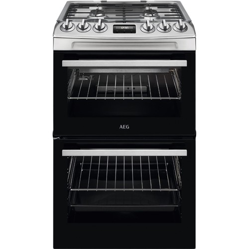 Aeg 550mm double gas cooker - aeg,
