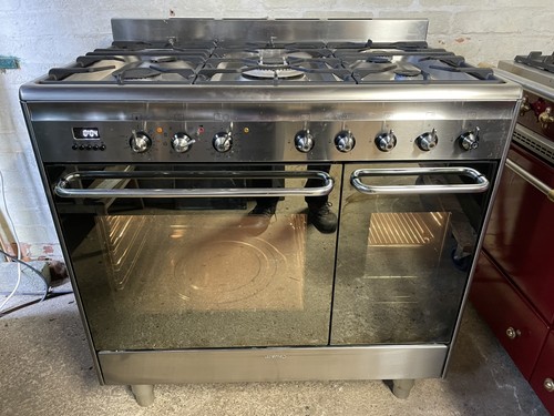 Smeg cg92px9 dual fuel - smeg, gas